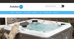 Desktop Screenshot of evolutionspas.com